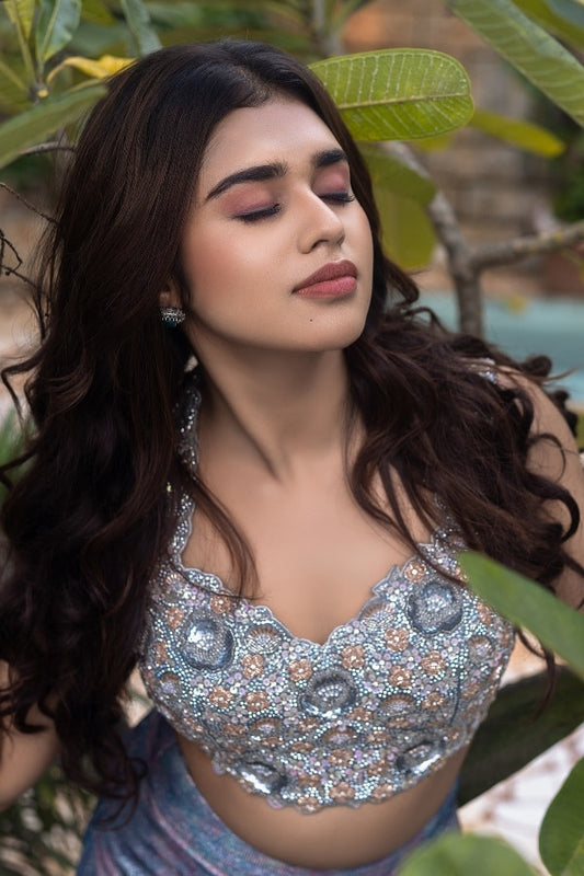 DESIGNER BRIDAL DRAPED SAREE