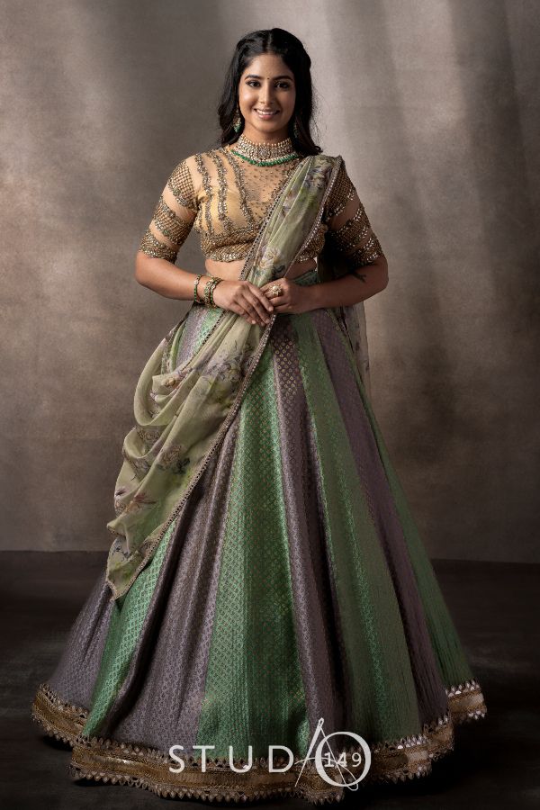 Zardozi Bridal Lehenga Bridal wedding outfit Studio 149 Fashion