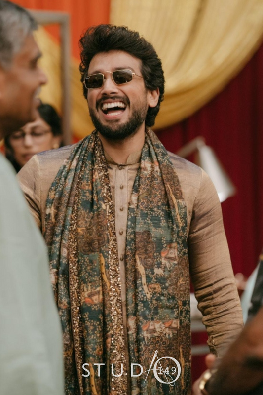 DESIGNER KURTA SET IN GOLD