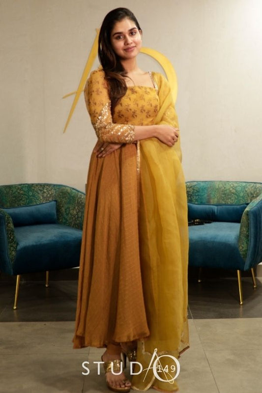 HALDI DESIGNER ANARKALI