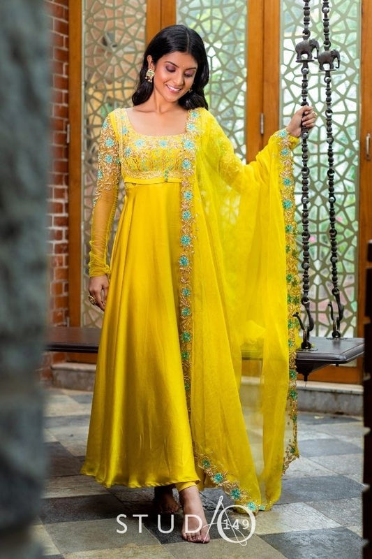 BRIDAL HALDI ANARKALI