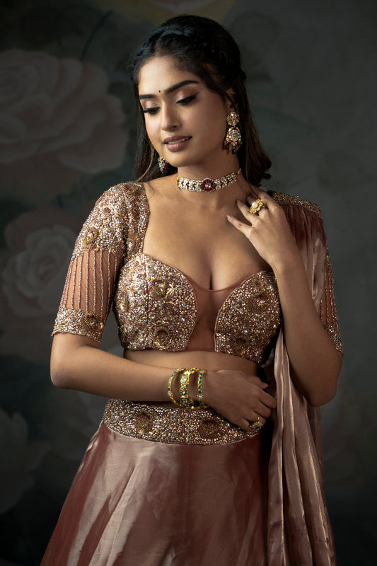 DESIGNER LIGHT WEIGHT BRIDAL LEHENGA