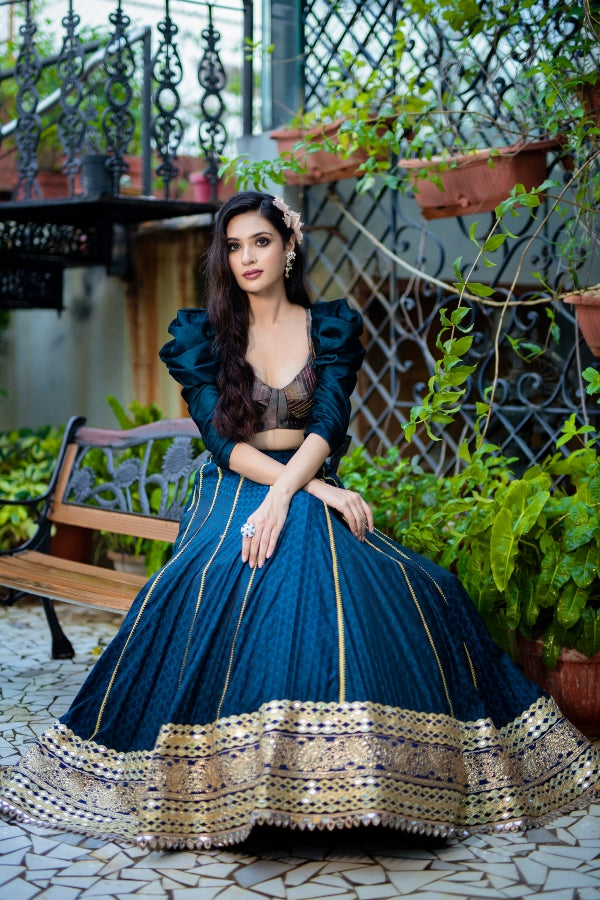 Designer Bridal Crop Top