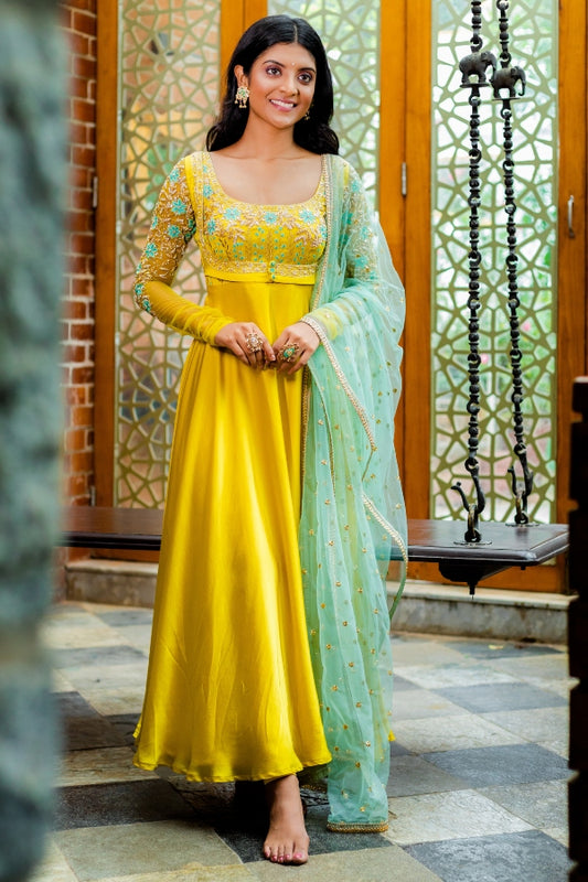BRIDAL HALDI ANARKALI