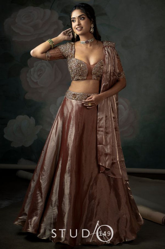 DESIGNER LIGHT WEIGHT BRIDAL LEHENGA