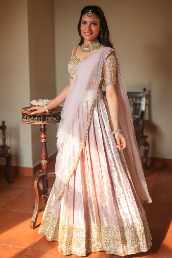 Wear Saree For Bride Sister South Silk Saree For Latest Bridal