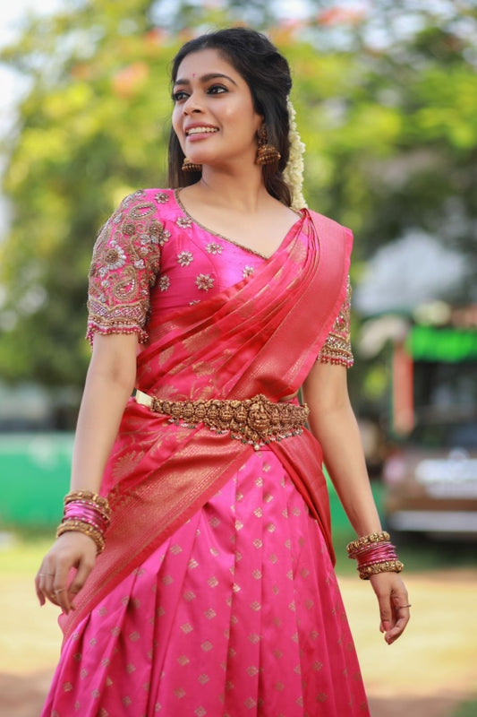 BANARES HALF SAREE SET