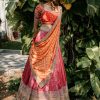 Banares silk bridal lehenga