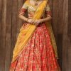 Red Bridal Paithani Half Saree