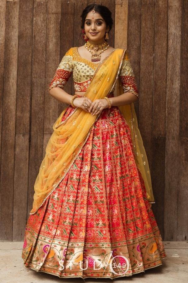 How to look Traditional in Half Saree | Vimala Raman's Way-cacanhphuclong.com.vn